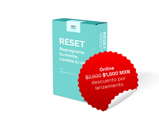 Curso ONLINE | RESET: 12 Practicas para reprogramar tu mente